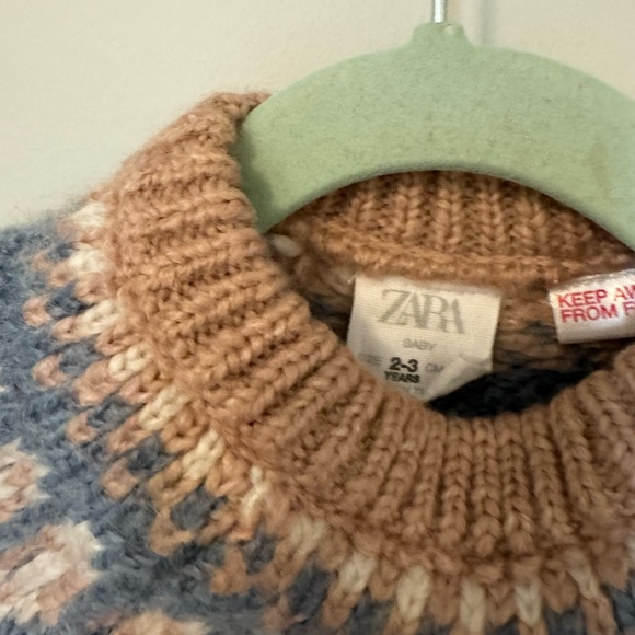 Zara baby wool blend sweater - Picture 2 of 2